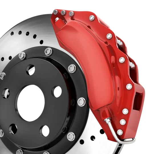 DRILLED AND SLOTTED BRAKE ROTORS